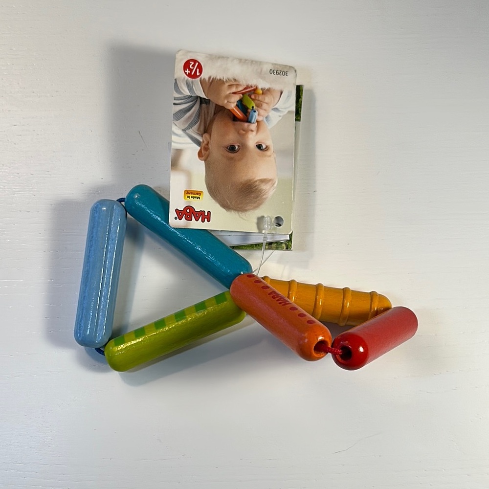 Haba Mikado Wooden Clutching Toy for Babies 6 months and up